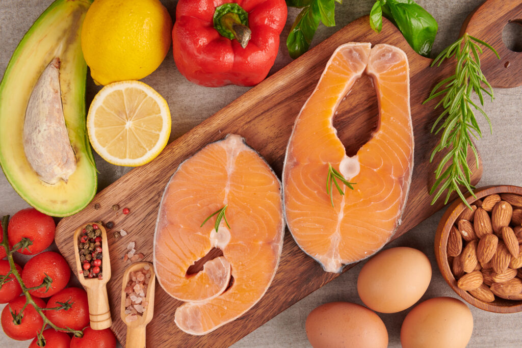 Salmon que previene los síntomas de falta de vitamina B12