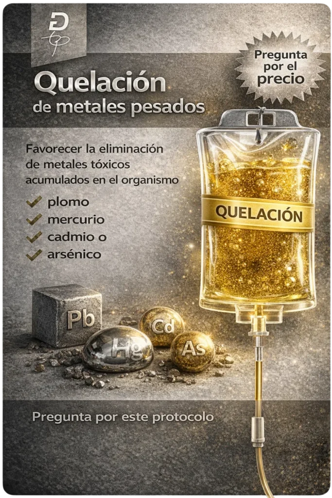 La mejor imagen de quelación de metales pesados