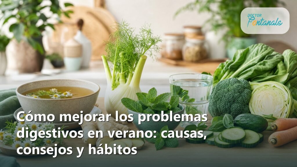 Cómo mejorar los problemas digestivos en verano: causas, consejos y hábitos