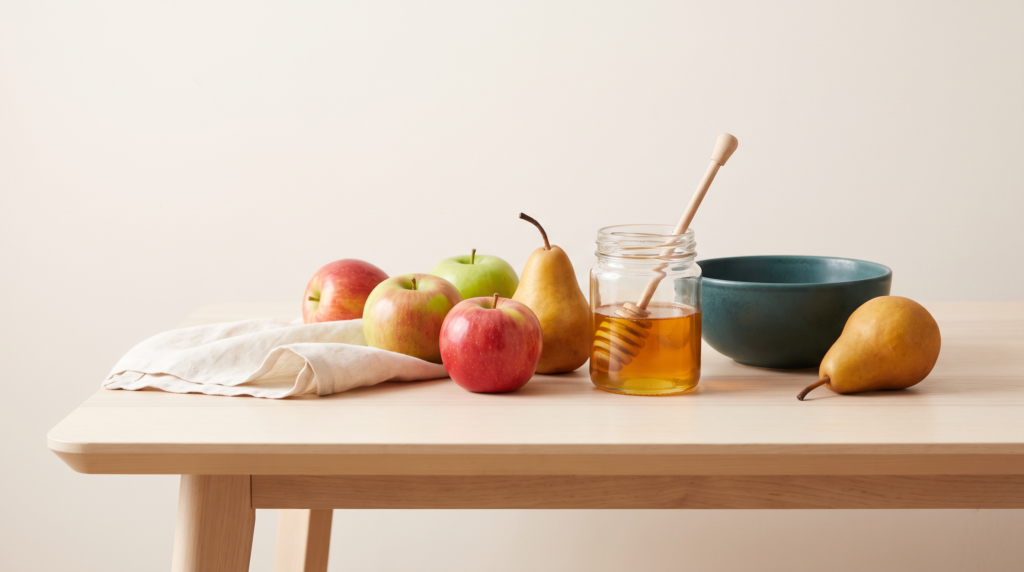 Manzanas, peras y miel: alimentos con fructosa y sorbitol que estudia el test de aliento