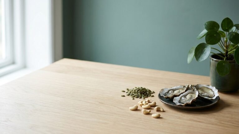 Déficit de zinc: síntomas silenciosos y por qué importa para tu inmunidad y tu intestino 1 Ostras, pipas de calabaza y anacardos: alimentos para prevenir el déficit de zinc