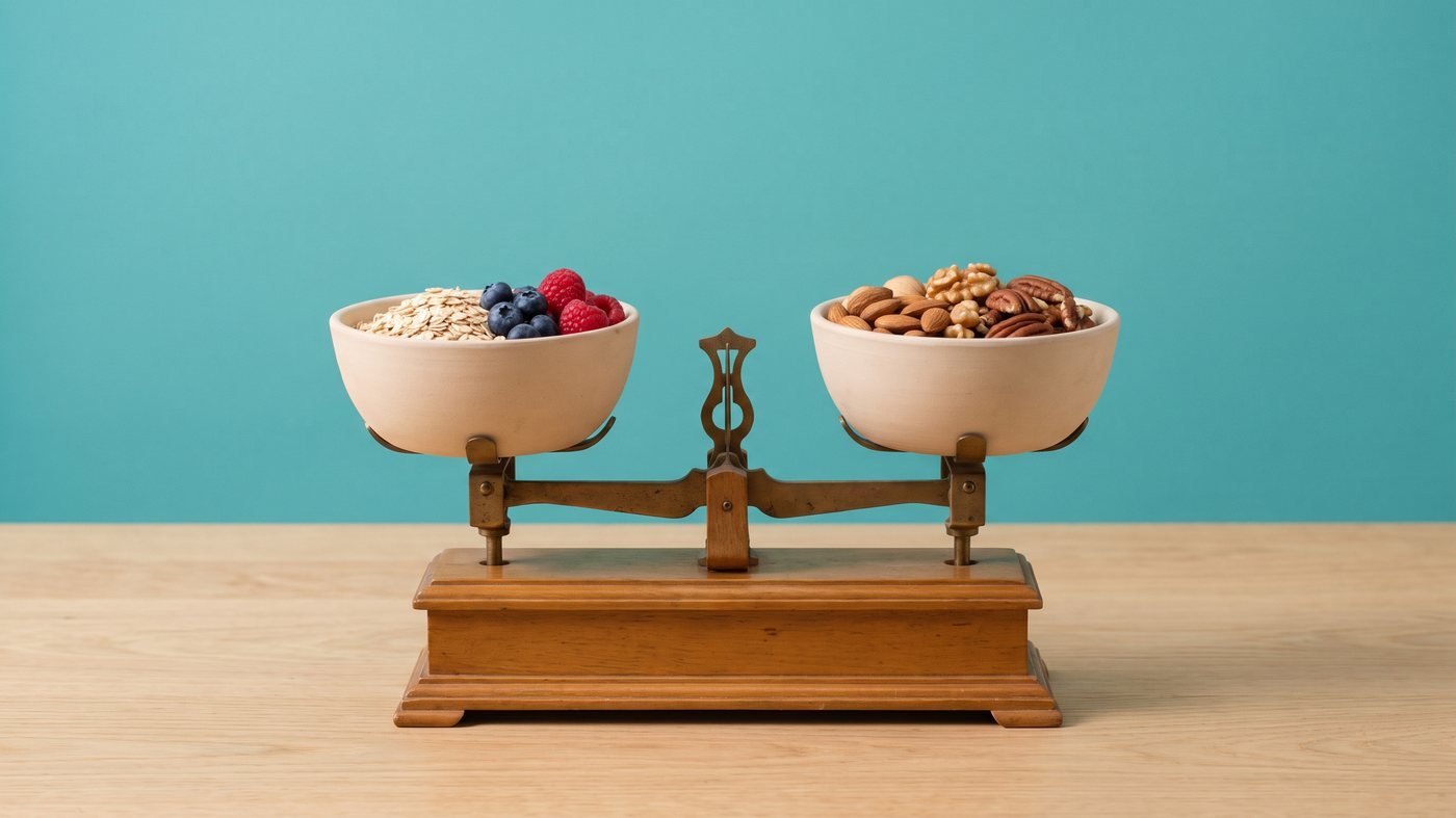 Comparación equilibrada de alimentos y productos light