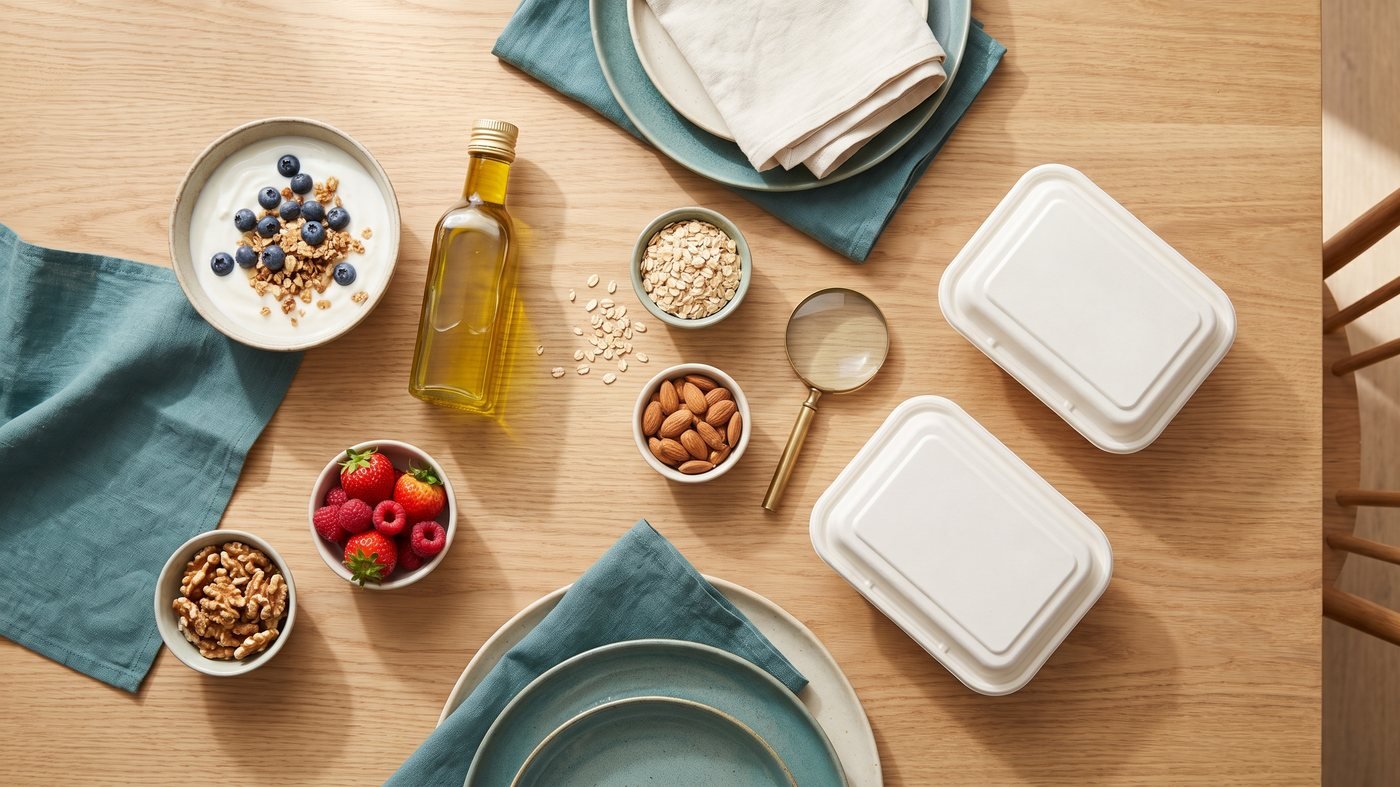 Ingredientes y envases para interpretar productos light